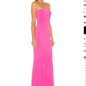 REVOLVE Strapless Fishtail Gown